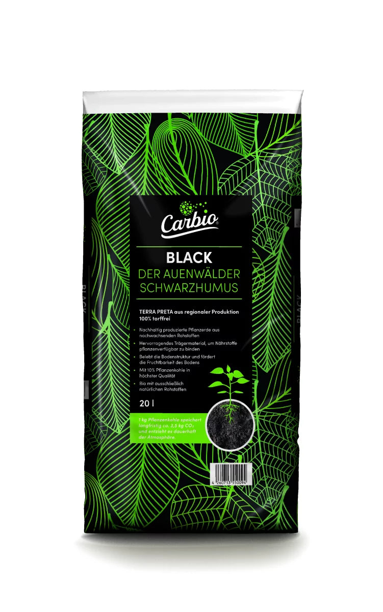 Black - der Auenwälder Schwarzhumus 20 L